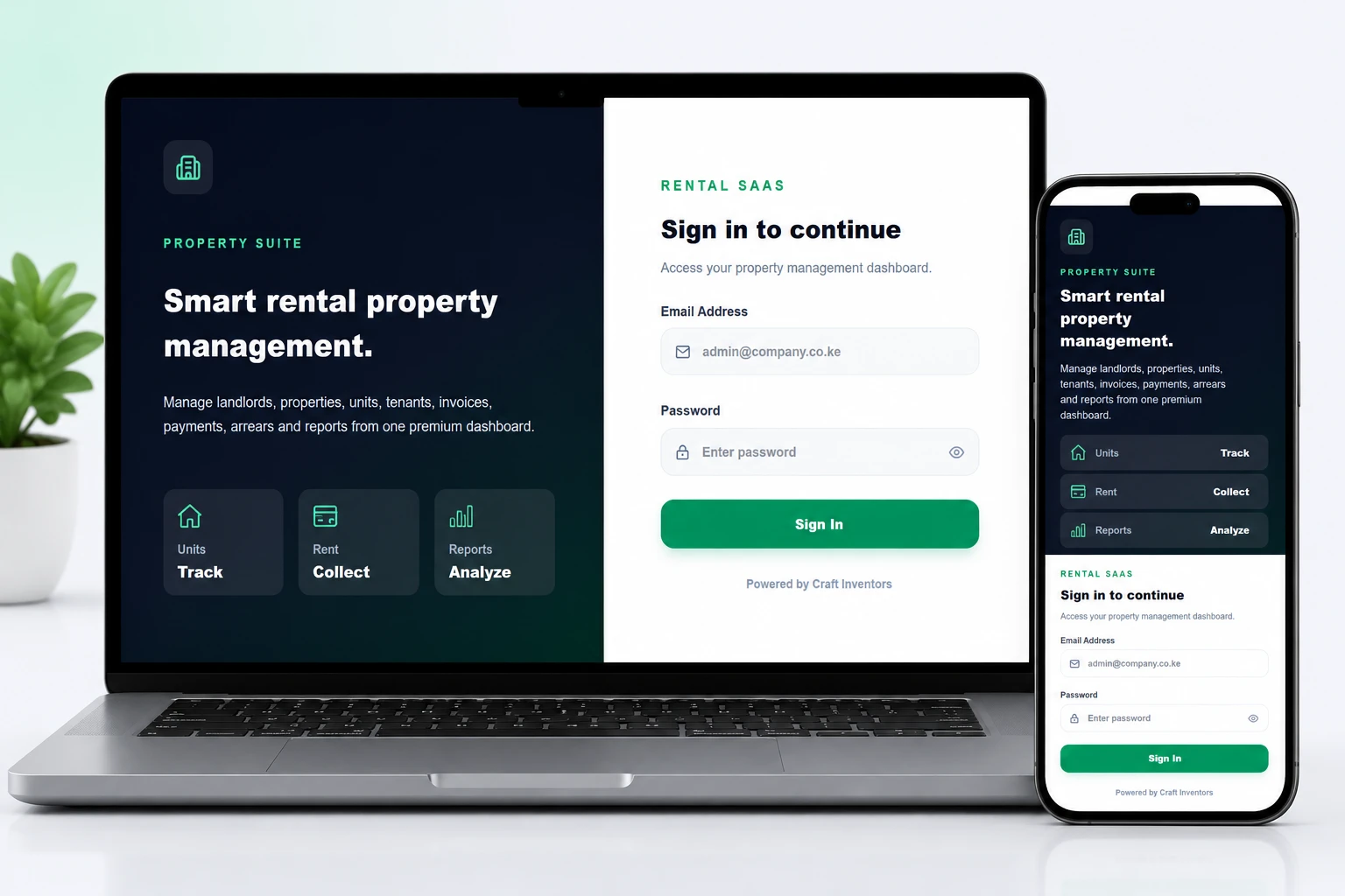 Rental SaaS Property Management System